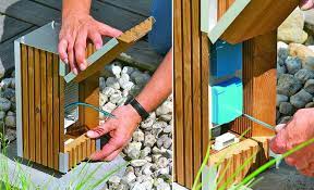 Outdoor steckdose aus rostfreiem edelstahl und passender universal gartenspieß zur anbr. Garten Steckdose Selbst De