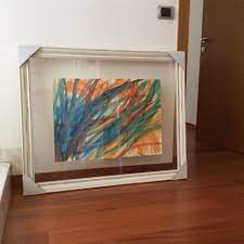 Come Incorniciare Un Foglio Di Acquerello Prove Di Colori Cornici Passepartout Vetro E Non Acquerello Cornici Foglie