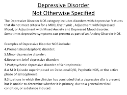 Mood Disorders Presentation