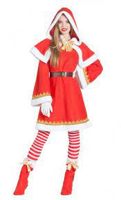Babbo natale è una figura che è al contempo storica e contemporanea. Costume Da Babbo Natale Per Donna Ref K6261 Novita 2019