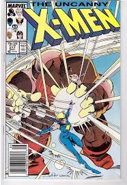 The Uncanny X Men 217 May 1987 Marvel Comic Book Folly S Gambit Juggernaut Marvel Comics X Men Marvel Comic Books
