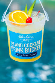 Blue Chair Bay Island Cocktail Drink Bucket Drink Bucket Cocktail Drinks Alcohol Drink Recipes