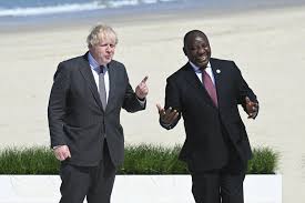 President cyril ramaphosa addressing the business forum in toronto, canada ahead of his participation in the g7 leaders summit outreach in quebec. Uk S Johnson G7 Pledge 1b Vaccine Doses To Poorer Nations Algeria News