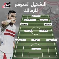 شيكابالا أساسيًا وأوباما مهاجم وحيد. Ø¥Ù†ÙÙˆØ¬Ø±Ø§Ù ØªØ´ÙƒÙŠÙ„ Ø§Ù„Ø²Ù…Ø§Ù„Ùƒ Ø§Ù„Ù…ØªÙˆÙ‚Ø¹ Ø£Ù…Ø§Ù… Ø§Ù„Ø£Ù‡Ù„Ù‰ ÙƒØ§Ø±ØªÙŠØ±ÙˆÙ† ÙŠØ¹ØªÙ…Ø¯ Ø¹Ù„Ù‰ Ø§Ù„ØªØ±ÙƒÙŠØ¨Ø© Ø§Ù„Ø£Ø³Ø§Ø³ÙŠØ© Ø§Ù„ÙŠÙˆÙ… Ø§Ù„Ø³Ø§Ø¨Ø¹
