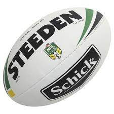 Nrl all team logo supporter ball size 5. Steeden Official Replica Nrl Rugby League Ball Size 5 Kmart
