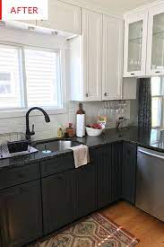 before and after a three week 500 kitchen facelift kitchen remodel small kitchen remodel countertops cheap kitchen makeover