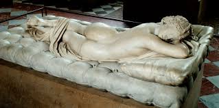 Gian Lorenzo Bernini 睡雌雄同体, 1620, 169 厘米：作品描述| Arthive