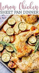 20 One Pan Meals For Extremely Busy Nights That Need A Quick Meal Sheet Pan Dinners Chicken Sheet Pan Dinners Recipes Sheet Pan Meals Chicken