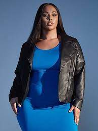 Bianca Faux Leather Moto Jacket Fashion To Figure Faux Leather Moto Jacket Fashion To Figure Bomber Jacket Fashion