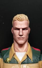 HEAD ONLY Custom painted 1/12 Gi joe Classified Duke Head