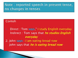 Direct speech/kalimat langsung adalah kalimat yang diucapkan secara langsung oleh orang pertama. Direct And Indirect Speech Ppt Download