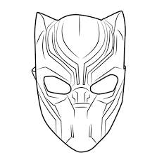 Black panther coloring pages is a page dedicated to one of the avengers superheroes. Black Panther Coloring Pages Superhero Marvel Free Printable