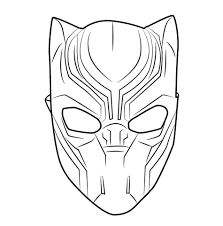 Push pack to pdf button and download pdf coloring book for free. Black Panther Coloring Pages Superhero Marvel Free Printable