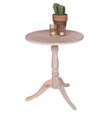 This kind of table is best suited for a small work station or a small dining space. Small Wooden Side Table Vintage Round Coffee Tables Shabby Chic Living Furniture Shabby Chic Furniture Shabby Chic Coffee Table Chic Furniture