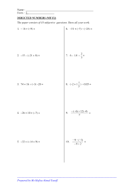 Fantastic mathematics lessons for all form 2 learners. Chapter 1 Form 2 Maths Notes