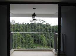 Invisible Grille Lehome Creation Balcony Design Grill Design Balcony Door Design
