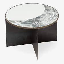 Echo Half Moon Table Black Half Moon Table Moon Table Painted Coffee Tables