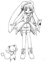 Cardcaptor Sakura 14 Coloring Page - Anime Coloring Pages