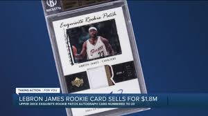 Check spelling or type a new query. Lebron James Rookie Card Sells For 1 8 Million Youtube