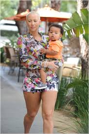 Amber Rose And Her Son Sebastian Were Spotted Looking Fab Amber Rose Amber Rose Style Amber Rose Body