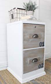 Plywood to match the depth of the cabinet, but make it at least an inch taller than the opening so you can fasten it to the face frame as shown. The Best Upcycled File Cabinets Ever The Cottage Market