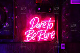 Don't forget to confirm subscription in your email. Dare To Be Rare Colorful Pink Neon Light Typography Quotes Stock Photo 56d2cbf4 B651 410f A627 Ad3e57edeb89
