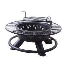 Big horn ranch fire pit. Big Horn Outdoors Deer Ranch Fire Pit