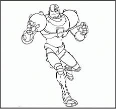 The demon bull king (d.b.k. Justice League Cyborg Coloring Page Novocom Top