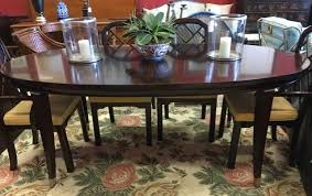 Dining Room Drama Thomasville Spellbound Collection Combines Razzle Dazzle With Elegant Restraint The Glamoro With Images Oval Table Dining Dining Table Selling Furniture