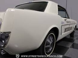 Image result for Pace Car White 1964 Mustang