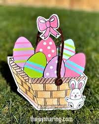 Unfortunately, this printable is longer free. Printable Easter Paper Craft The Joy Of Sharing