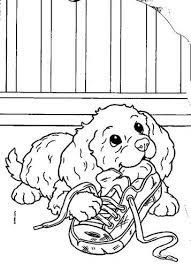 Kies en print een schattige kleurplaat van een lief jong hondje. Kids N Fun 12 Kleurplaten Van Puppies