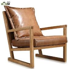 American real wood leather concubine chair villa living room sofa lounge chair bedroom beauty couch european style concubine chair. Buy Minimalist Modern Furniture Wood Lounge Chairs In The Balcony And Living Room Leather Armchair Chair Art Computer Chair 3 In Cheap Price On Alibaba Com