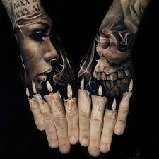 Tattoosnob Tattoosnob On Instagram Candle Fingers By Jakconnollyart In Manchester England Skull Lady Fla Hand Tattoos For Guys Tattoos Candle Tattoo