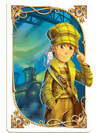 You play these on the game board; Ticket To Ride First Journey A Board Game By Alan R Moon Published By Days Of Wonder