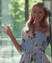 She was a very intimidating character and she absolutely did not. Emily S Light Blue Floral Dress In The Movie A Simple Favor Floral Blue Dress Blake Lively Outfits Blue Floral Dress Outfit