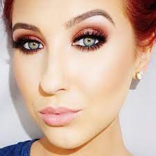 When you have blue eyes like i do sometimes a black or grey smoky eye can look harsher than you were anticipating. Makeup For Redheads With Blue Eyes Pesquisa Google Redhead Makeup Red Hair Makeup Ginger Makeup