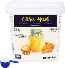Su amazon puoi comprare l'acido citrico a diverse grammature a secondo dell'utilizzo a prezzi convenienti, con la garanzia di qualità nortembio. Nortembio Acido Citrico 2 7 Kg La Migliore Qualita Alimentare Input Biologico Polvere 100 Puro E Book Incluso Amazon It Casa E Cucina