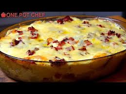 Food wishes with chef john. Fully Loaded Baked Potato Casserole One Pot Chef Youtube Loaded Baked Potato Casserole Potatoe Casserole Recipes One Pot Chef