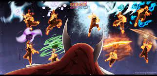 Narut0 688 Senpou Chou Bijuu Rasen Shuriken Naruto Naruto Art Anime Naruto