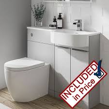 Enjoy free delivery when you spend over £25. Pia Right Hand Combined Vanity Toilet Basin Unit Matt Grey Bathroom Shop Coventry