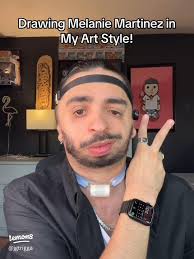 Drawing Melanie Martinez in My Unique Art Style