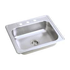 3 hole single bowl kitchen sink d125223
