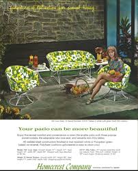 Homecrest 1968 Vintage Patio Furniture Vintage Outdoor Furniture Vintage Patio