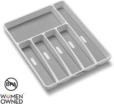 The silverware drawer organizer six compartment utensil tray is a great for storing knives, spoons, forks and other kitchen utensils. The Best Flatware Tray June 2021