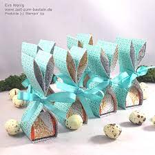 Einfach mal abschalten und ein körbchen für ostern basteln. Hasen Kusschen