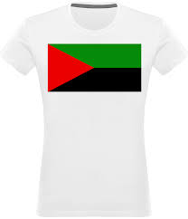 Ce drapeau martiniquais a été baptisé ipséité un nom particulièrement adapté à ce drapeau qui reprend des éléments importants de la culture. T Shirt Femme Drapeau Martinique Kreyolart