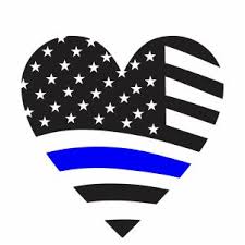 Download Thin Blue Line Heart Flag Svg Back The Blue Heart Svg Svg Dxf Eps Pdf Png Cricut Silhouette Cutting File Vector Clipart