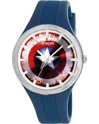 am pm marvel captain america blue silicone strap mp200 u654 2020