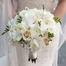 White Bouquet White Wedding Flowers Flower Bouquet Wedding Simple Bridal Bouquets